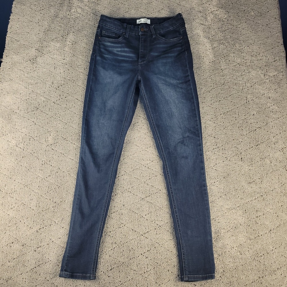Buckle BKE Jeans Womens 27 Blue Parker Universal Fit High Rise Skinny Ankle